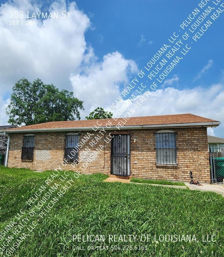 353 Layman St, Westwego, LA 70094 House Rental in Westwego, LA