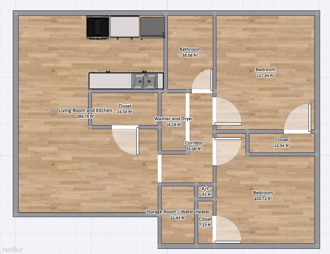Foto del edificio - 2 br, 1 bath 4plex - 2808 Cypress Bend Cir A