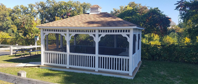 gazebo on the Hudson River - Cornerstone Senior Apartments Apartments