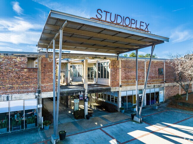 Studioplex is an open-air plaza in Old Fourth Ward.