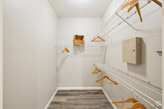 2BR, 1BA - 932SF - Closet - Broadleaf Apartments