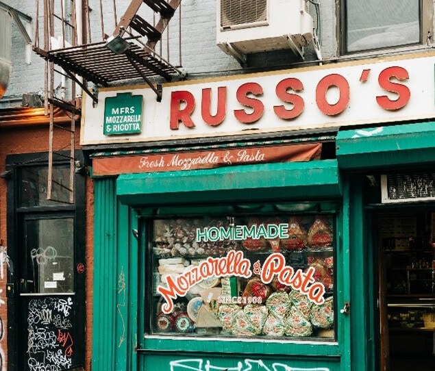 Local cheese and pasta shop in the heart of East Village