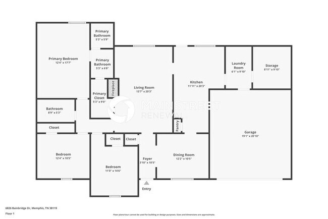 Building Photo - 3 Bedroom Pet-Friendly Home in Memphis, TN with Main Street Renewal