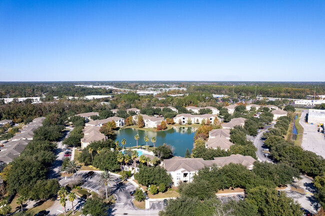 Aerial Photo - Lindsey Terrace Apartments