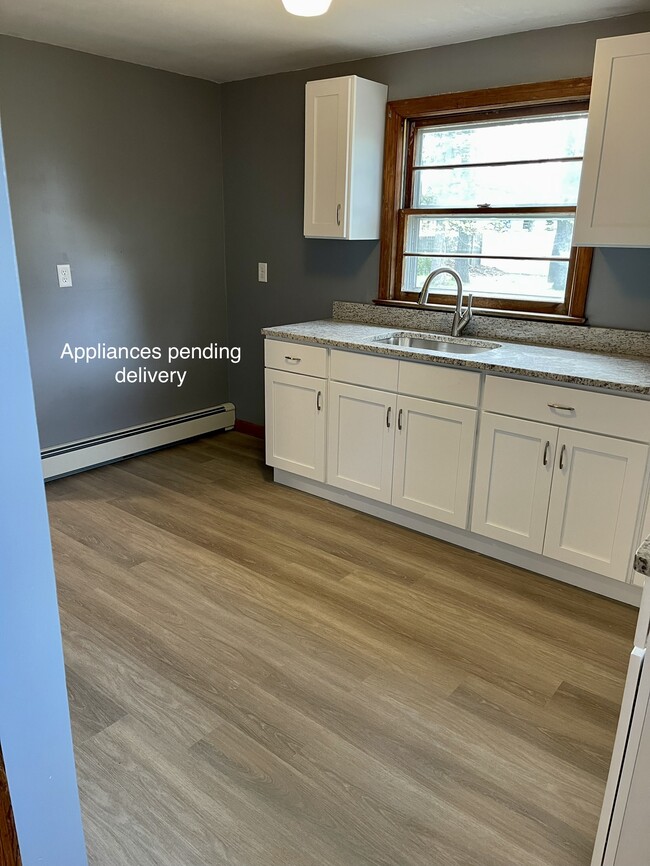 Kitchen, pending appliance delivery - 25 Midland Rd