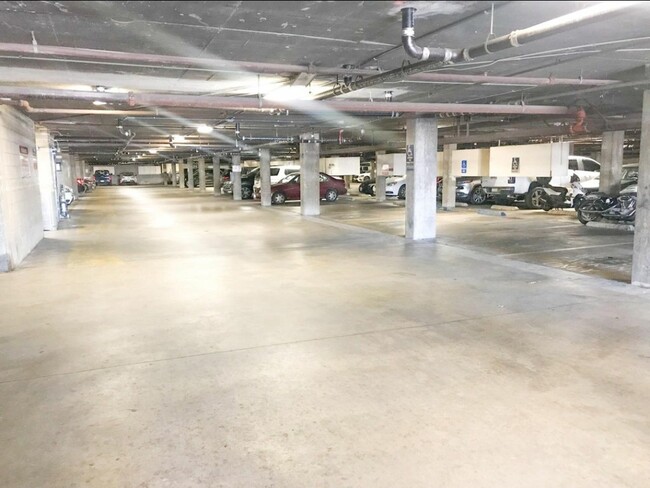 Underground parking with 2 dedicated spaces (1 included, 1 available for rent) - 550 Orange Ave