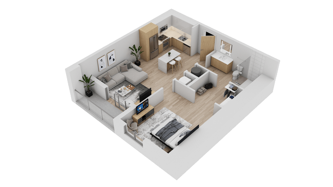 Interior Photo - Cascade At Link