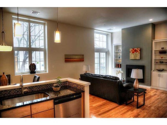 Living Room from Kitchen - Colby Place
