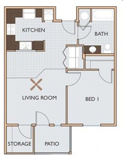 1HAB/1BA - Walnut Creek