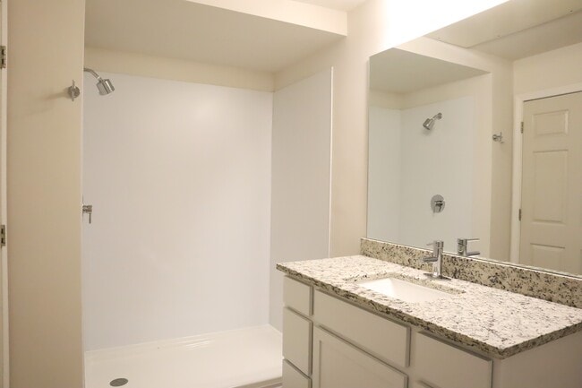 Remodeled Bathroom - Beaumont Farms Apartments