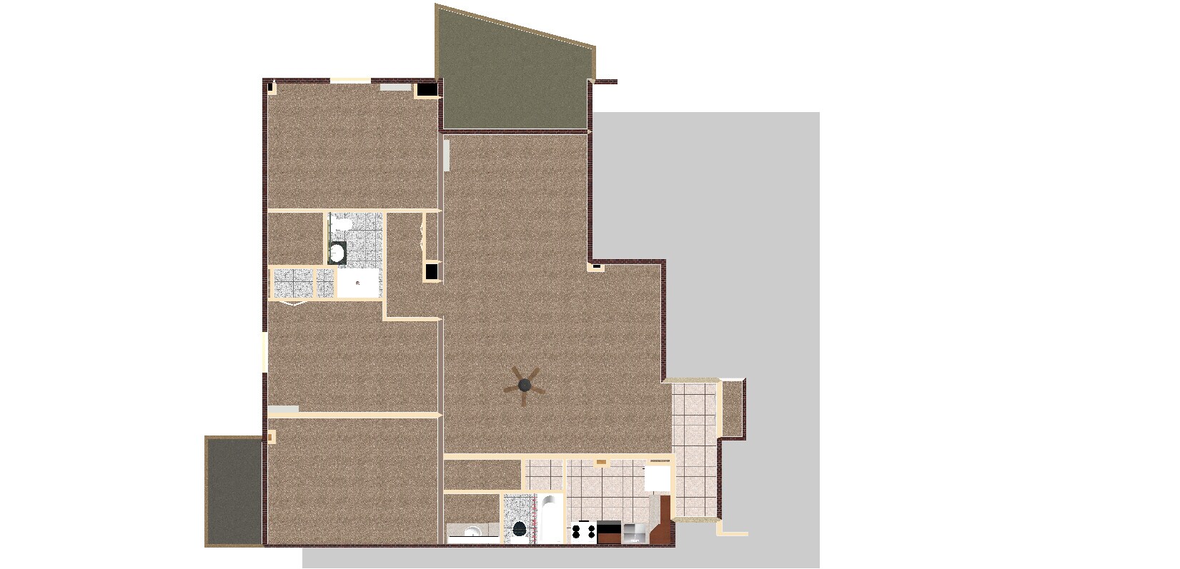 Imperial House Apartments – Plan E