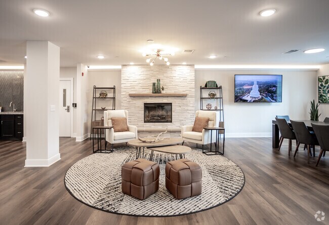 Sala comunitaria - Evergreen Apartments