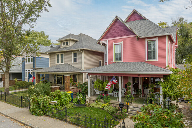 Fletcher Place has 19th-century homes in a variety of styles.