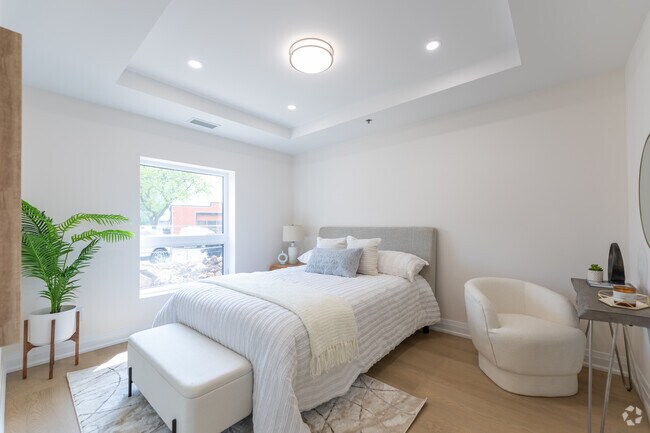 2 chambres, 2 salles de bain - 1060 pi2 - Chambre principale - Banwell Court
