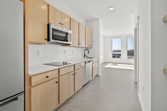 Studio S3 Model Kitchen - The Common Place Apartments