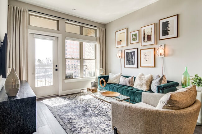 Model 2 Living Room - Gables Vinings Village