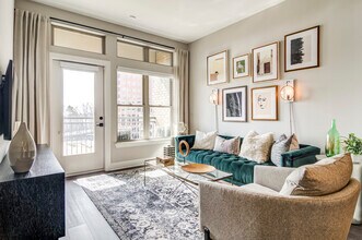 Model 2 Living Room - Gables Vinings Village