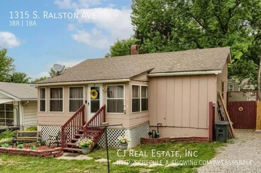 1315 S Ralston Ave, Independence, MO 64052 House Rental in