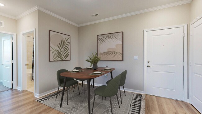 Comedor recientemente renovado - Talison Row at Daniel Island Apartments