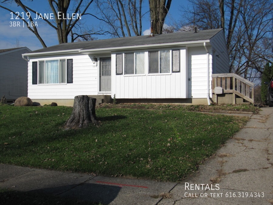 Lowell 3 Bedroom Ranch 1225 1000 sq ft House Rental in Lowell, MI