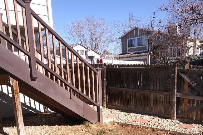 backyard deck - 8406 S Upham Way