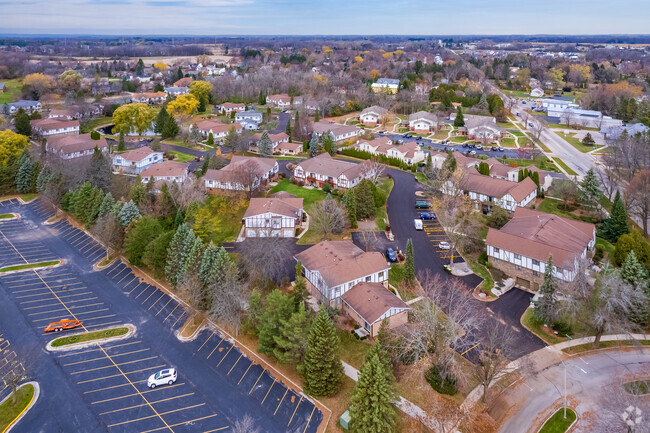 Aerial Photo - Canterbury Court Apartments