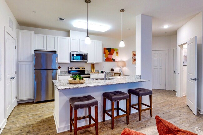 2BR, 2BA - 1062 SF - Mystic Bluff Apartments