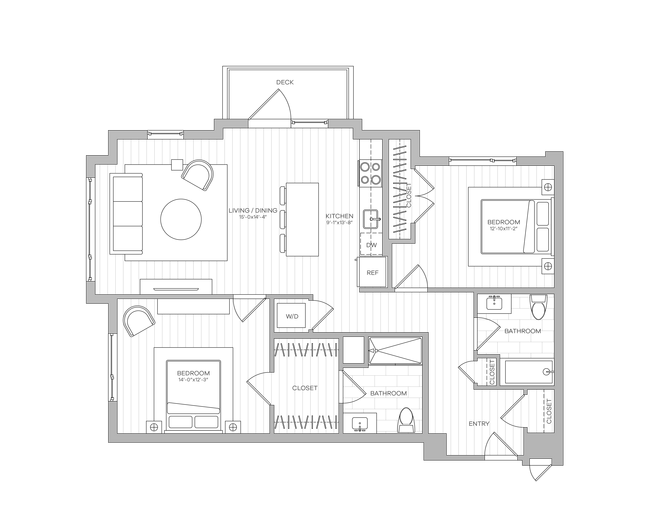 Interior Photo - The Devon at Weiss Farm