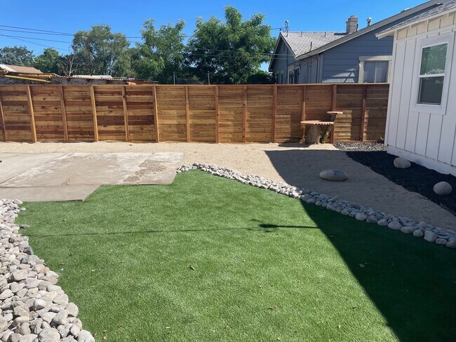back yard - 421 4th St