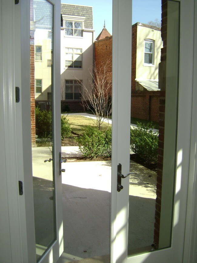 living room doors to patio - 2035 2nd St NW