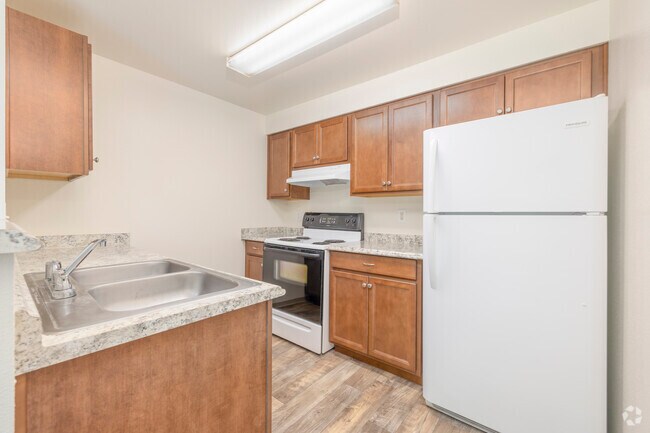 2 habitaciones, 1 baño - 860 pies cuadrados - Cocina - Lund Pointe Apartments