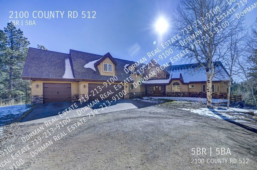 Twin Creek Frontage SF House Rental in Divide, CO