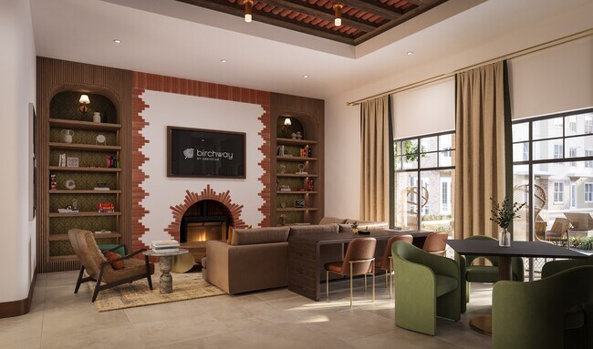 Sala de estar para residentes - Birchway Elk Grove