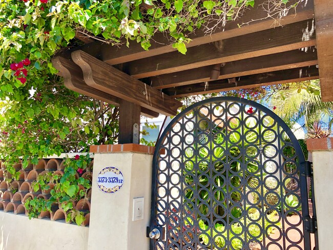 gated 1920s Bungalow court - 3379 30th St