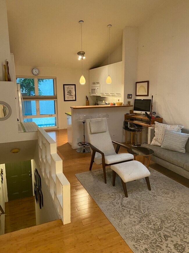LIVING ROOM - KITCHEN - 137 N Oak Knoll Ave