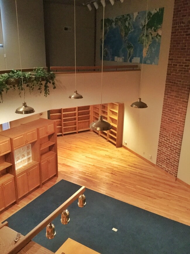 Living Area from above - 1302 Noble St