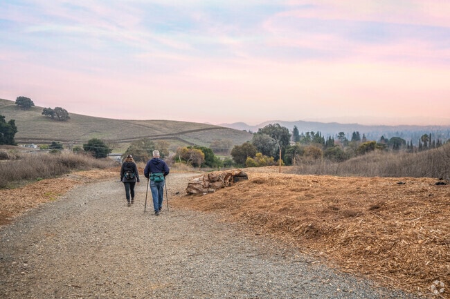 Lime Ridge Open Space is a regional park valley views from meandering trails.