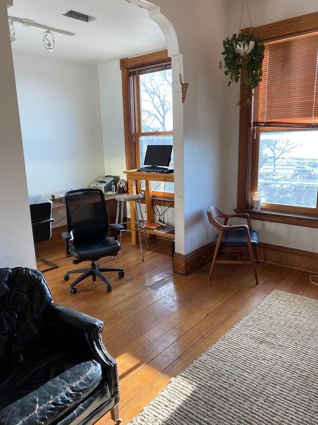 Living Room and Office Views - 408 E Wilson St