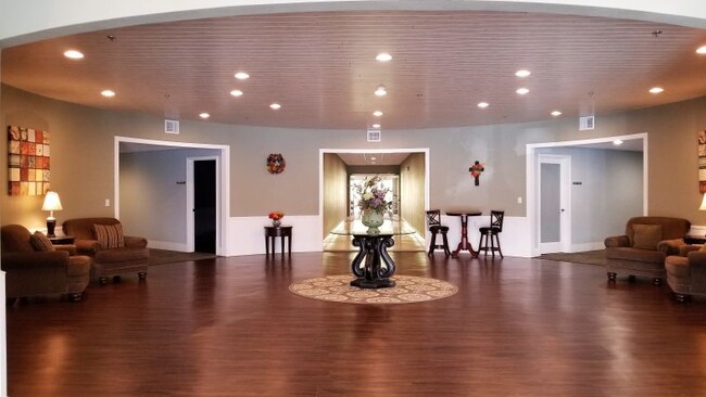 Front Lobby with Secured Entrance - Maple Ridge Senior Apartments