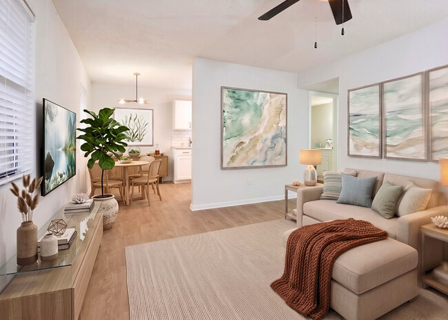 Renovated 2 Bedroom at Jamestown Manor apartments - Jamestown Manor Apartments