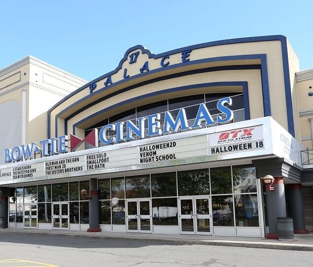 Parkville is home to Bow Tie Palace, a popular movie theater