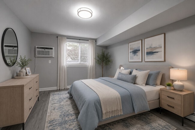First Floor Low Rise Bedroom - Haledon Estates Apartments