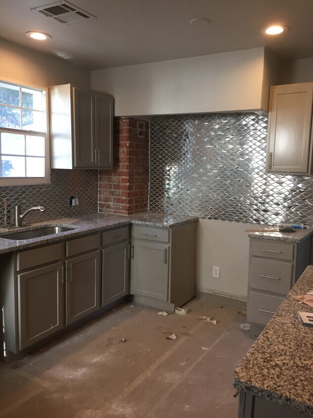 Kitchen (mid-remodel) - 3512 N Western Ave