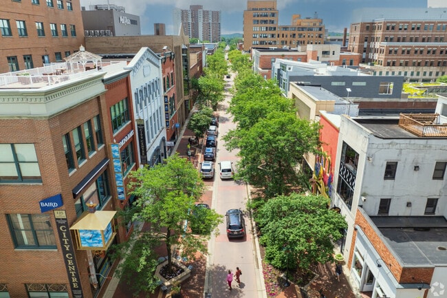 The Kalamazoo Mall was the first open-air outdoor mall in the country, established in 1959.
