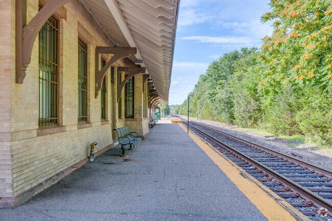Residents of Shelton can visit neighboring towns and cities via Derby-Shelton Station.
