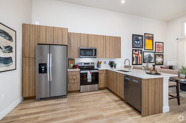 Jackson 1 habitación, 1 baño - 656 pies cuadrados - Cocina - The Col