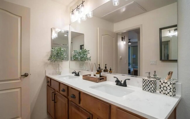 Double Vanities with Full Size Mirror - Desert Parks Vista