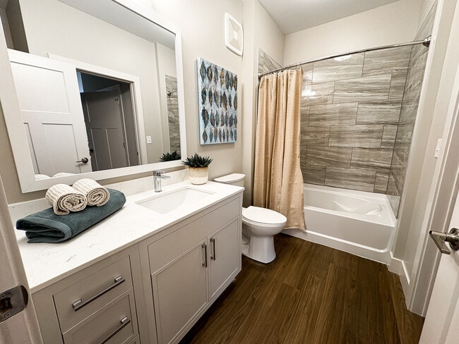 Modern Bathroom - Woods of West Carmel