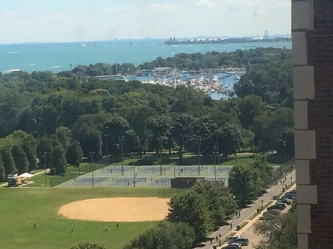 View from kitchen - 3950 N Lake Shore Dr