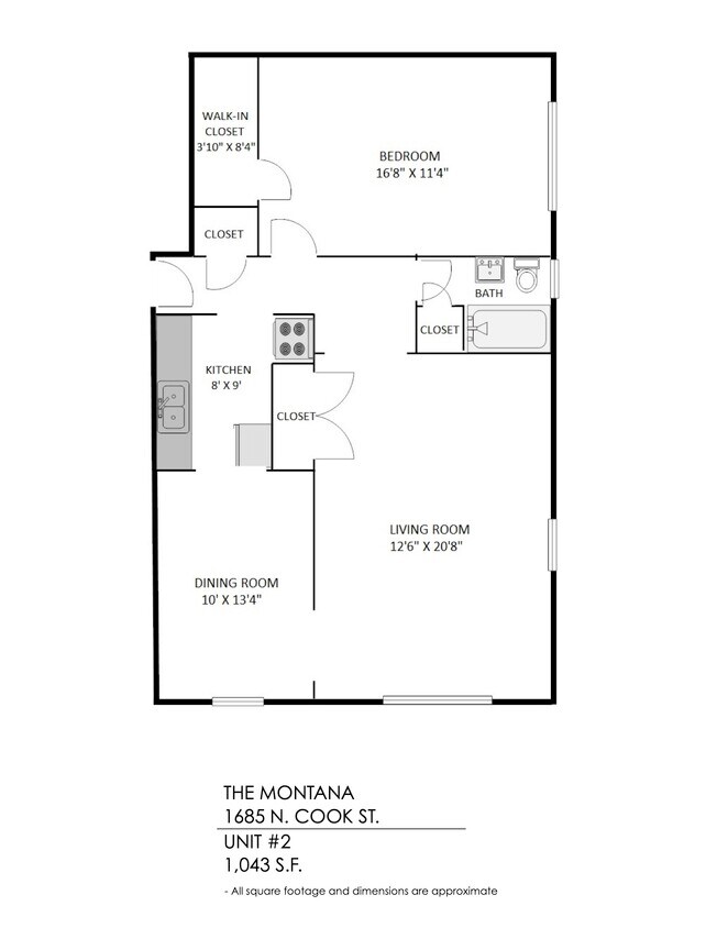 Plano de planta - The Montana